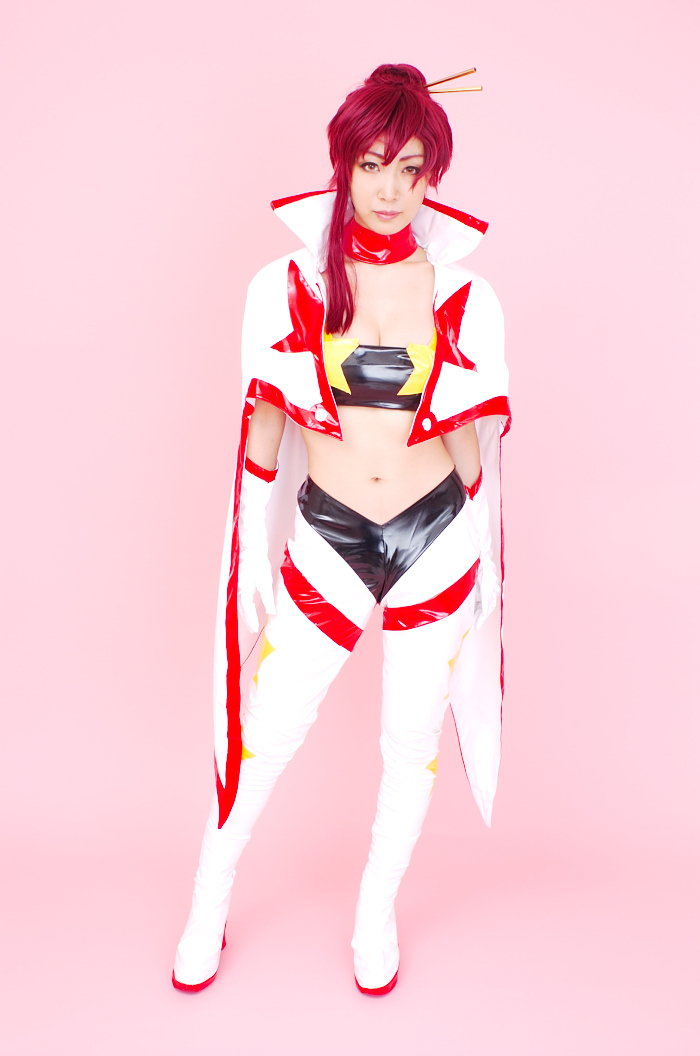 [Cosplay]  Tengen Toppa Gurren Lagann - Big Tits Yoko